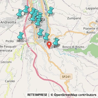Mappa Via Antonio Siniscalchi, 87100 Cosenza CS, Italia (2.49429)