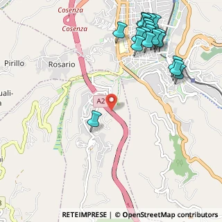 Mappa Viadotto Molino Irto, 87100 Cosenza CS, Italia (1.5085)