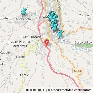 Mappa Viadotto Molino Irto, 87100 Cosenza CS, Italia (2.26071)