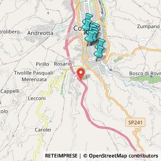 Mappa Viadotto Molino Irto, 87100 Cosenza CS, Italia (2.25909)