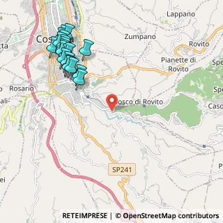 Mappa Piazza Maestri del Lavoro, 87100 Cosenza CS, Italia (2.869)