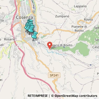 Mappa Piazza Maestri del Lavoro, 87100 Cosenza CS, Italia (2.58667)