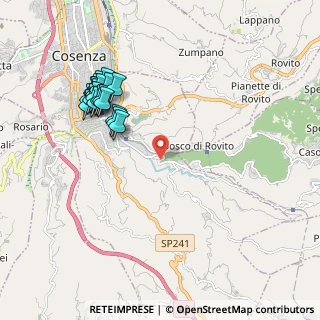 Mappa Piazza Maestri del Lavoro, 87100 Cosenza CS, Italia (2.316)