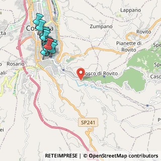 Mappa Piazza Maestri del Lavoro, 87100 Cosenza CS, Italia (2.845)