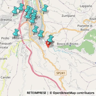 Mappa Contrada Guarassano, 87100 Cosenza CS, Italia (2.825)