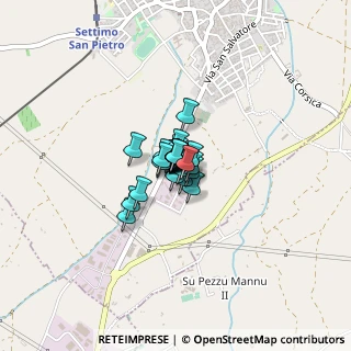Mappa Localita' Lottizzazione Bacumana, 09040 Settimo San Pietro CA, Italia (0.12414)