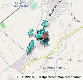 Mappa Localita' Lottizzazione Bacumana, 09040 Settimo San Pietro CA, Italia (0.12414)