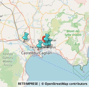 Mappa Localita' Zona Industriale, 09040 Settimo San Pietro CA, Italia (28.0275)