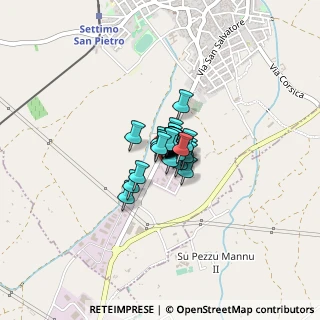 Mappa SP76, 09040 Settimo San Pietro CA, Italia (0.14483)