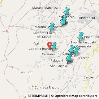 Mappa Via Fasanello, 87044 Cerisano CS, Italia (2.27385)
