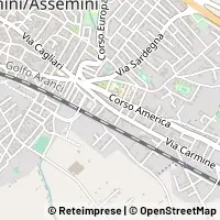 Mapa Assemini