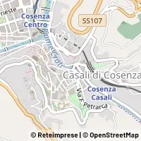 Kaart Cosenza