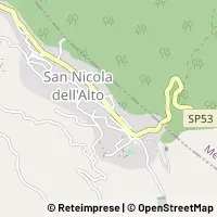 Mapa San Nicola dell'Alto
