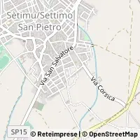 地图 Settimo San Pietro
