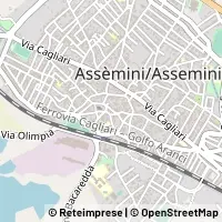 Kaart Assemini