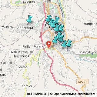 Mappa Via R.Montagna, 87100 Cosenza CS, Italia (1.71769)