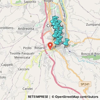 Mappa Via R.Montagna, 87100 Cosenza CS, Italia (1.49333)