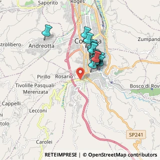 Mappa Via R.Montagna, 87100 Cosenza CS, Italia (1.40882)