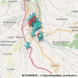 Mappa Piazza Duomo, 87100 Cosenza CS, Italia (1.51)