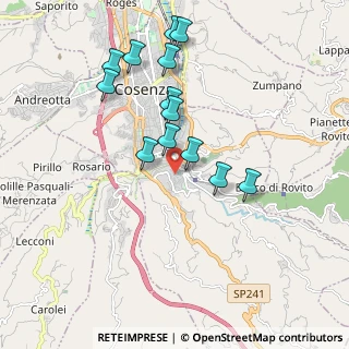 Mappa Corso Telesio, 87100 Cosenza CS, Italia (1.98231)