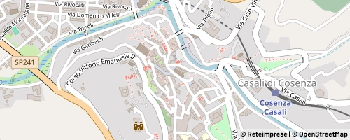 Mappa Cosenza