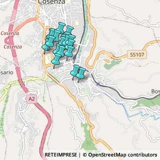 Mappa Corso Telesio, 87100 Cosenza CS, Italia (0.987)