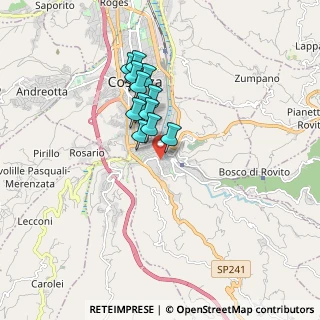 Mappa Via del Seggio, 87100 Cosenza CS, Italia (1.455)