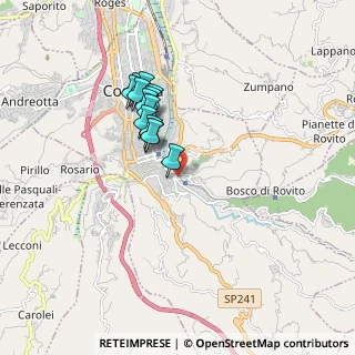 Mappa Via dei Martiri, 87100 Cosenza CS, Italia (1.57846)