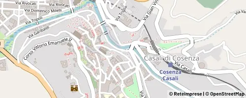 Mappa Cosenza
