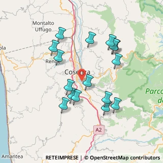 Mappa Via Abate Gioacchino, 87100 Cosenza CS, Italia (7.89938)