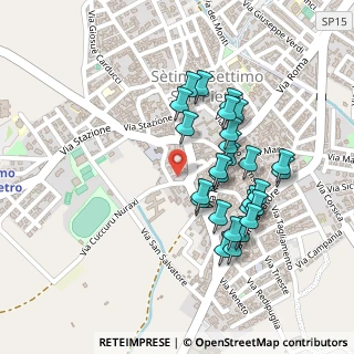 Mappa Via Cuccuru Nuraxi, 09040 Settimo San Pietro CA, Italia (0.22593)