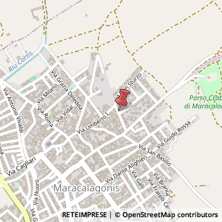 Mappa Via Marconi, 13, 09040 Maracalagonis, Cagliari (Sardegna)
