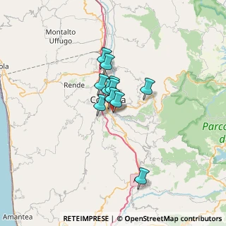 Mappa Via Martirano, 87100 Cosenza CS, Italia (4.32545)