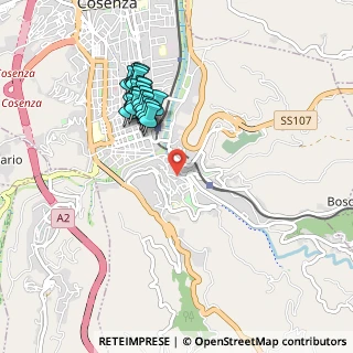 Mappa Via Martirano, 87100 Cosenza CS, Italia (0.976)