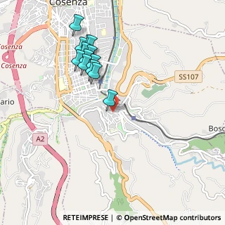Mappa Via Martirano, 87100 Cosenza CS, Italia (1.06385)