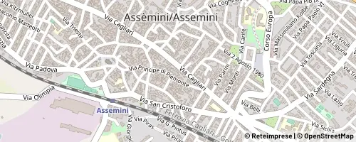 Mappa Assemini