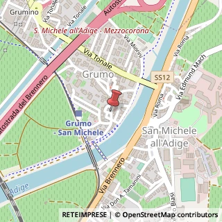 Mappa Via Roma, 45, 38010 San Michele all'Adige, Trento (Trentino-Alto Adige)