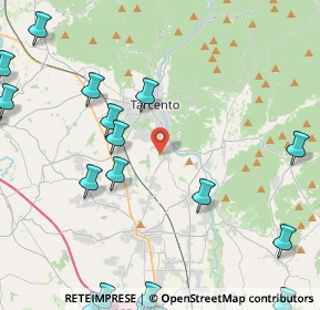 Mappa Via Tricesimo, 33017 Tarcento UD, Italia (6.4935)