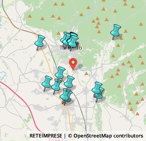 Mappa Via Tricesimo, 33017 Tarcento UD, Italia (3.09824)