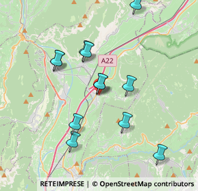 Mappa Via Mach, 38010 San Michele all'Adige TN, Italia (3.48083)