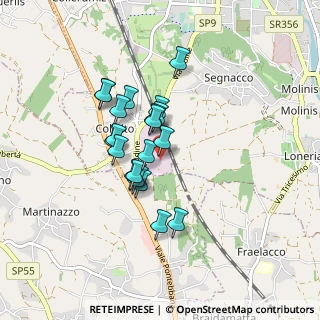 Mappa Via dell'Artigianato, 33017 Tarcento UD, Italia (0.646)