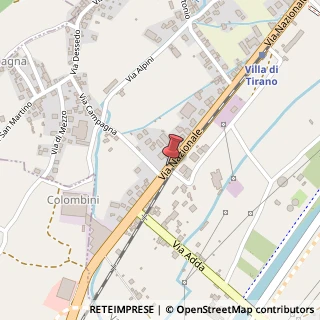 Mappa Via Nazionale, 29, 23030 Villa di Tirano, Sondrio (Lombardia)