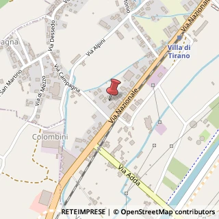 Mappa Via Nazionale, 59, 23030 Villa di Tirano, Sondrio (Lombardia)