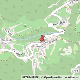 Mappa Via Terrarossa, 1, 38010 Faedo, Trento (Trentino-Alto Adige)