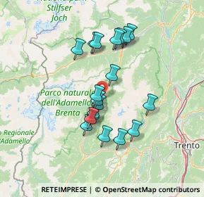 Mappa Via Fornas, 38086 Pinzolo TN, Italia (11.77316)