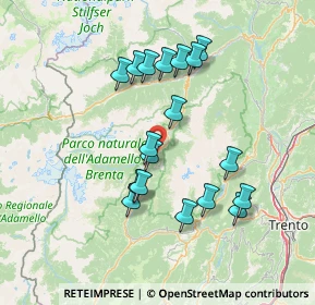 Mappa Via Fornas, 38086 Pinzolo TN, Italia (13.31056)