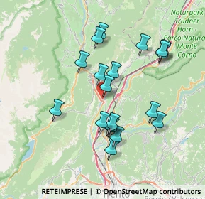 Mappa Via della Rupe, 38017 Mezzolombardo TN, Italia (6.74)