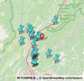 Mappa Via Molini, 38010 Faedo TN, Italia (6.7505)