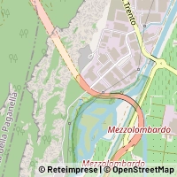 Mapa Mezzolombardo