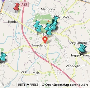 Mappa Via Vidisêt, 33030 Treppo Grande UD, Italia (2.279)